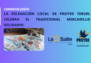 La Delegación Local de Proyde Teruel celebra el tradicional Mercadillo Solidario