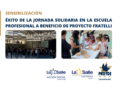 Éxito de la jornada solidaria en la Escuela Profesional a beneficio de Proyecto Fratelli