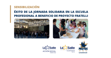Éxito de la jornada solidaria en la Escuela Profesional a beneficio de Proyecto Fratelli