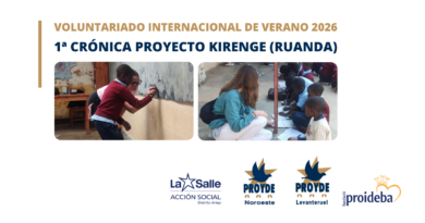 Primera crónica del voluntariado en Ruanda.