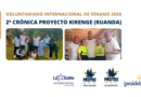 Segunda crónica del voluntariado en Ruanda.