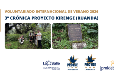 Tercera crónica del voluntariado en Ruanda.