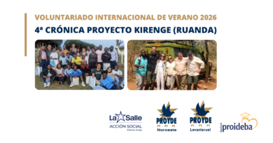 Cuarta crónica del voluntariado en Ruanda.