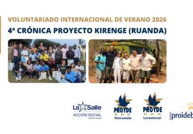 Cuarta crónica del voluntariado en Ruanda.